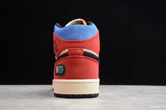 the 1 Jordan Mid Air Fearless SE Blue Great CU2805-100 0913